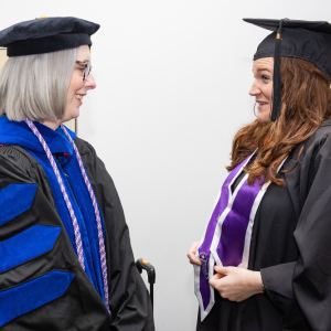 New student convocation at Maria College.