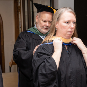 New student convocation at Maria College.