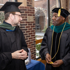 New student convocation at Maria College.