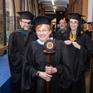 New student convocation at Maria College.