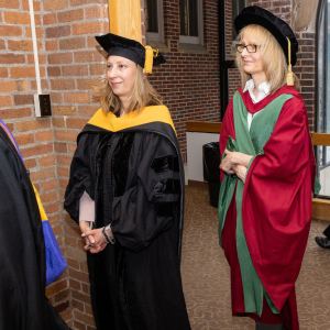 New student convocation at Maria College.