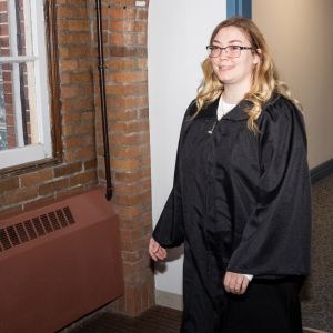 New student convocation at Maria College.