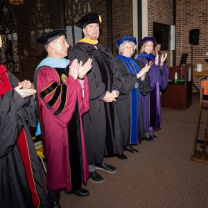New student convocation at Maria College.