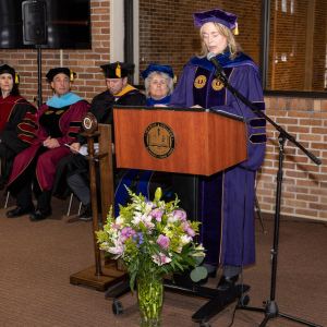 New student convocation at Maria College.