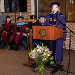 New student convocation at Maria College.