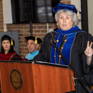 New student convocation at Maria College.