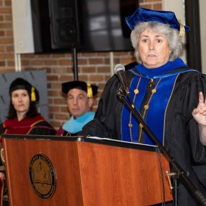 New student convocation at Maria College.