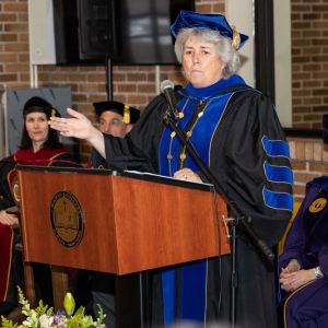 New student convocation at Maria College.