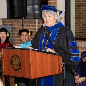 New student convocation at Maria College.