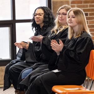New student convocation at Maria College.