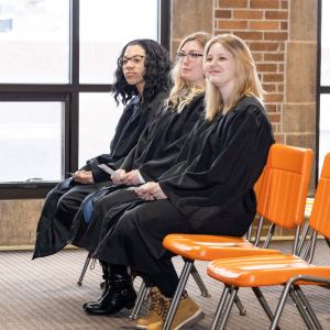New student convocation at Maria College.