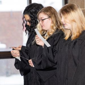 New student convocation at Maria College.