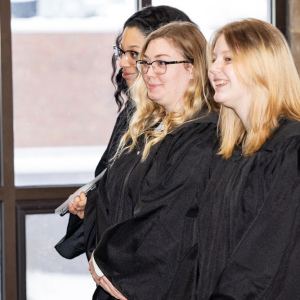 New student convocation at Maria College.