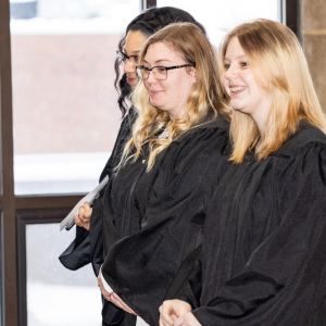 New student convocation at Maria College.