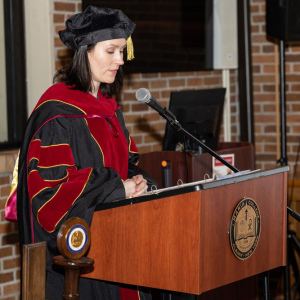 New student convocation at Maria College.