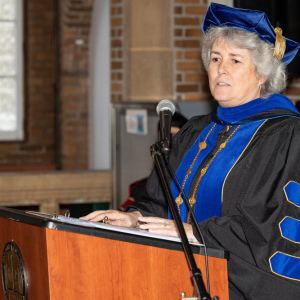 New student convocation at Maria College.