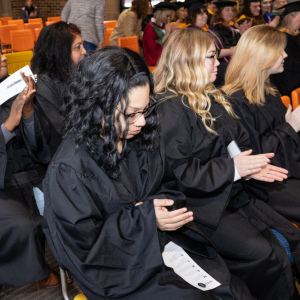 New student convocation at Maria College.