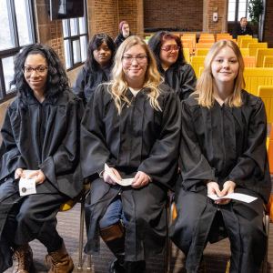 New student convocation at Maria College.