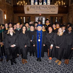 New student convocation at Maria College.