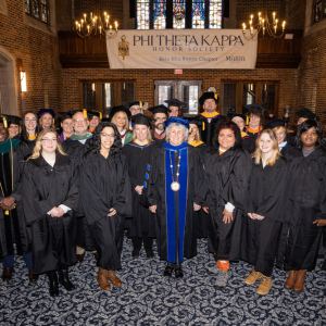 New student convocation at Maria College.