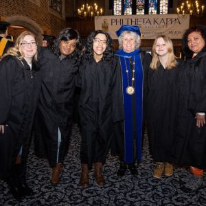 New student convocation at Maria College.