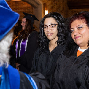 New student convocation at Maria College.