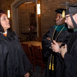 New student convocation at Maria College.