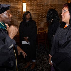 New student convocation at Maria College.