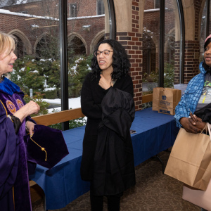 New student convocation at Maria College.