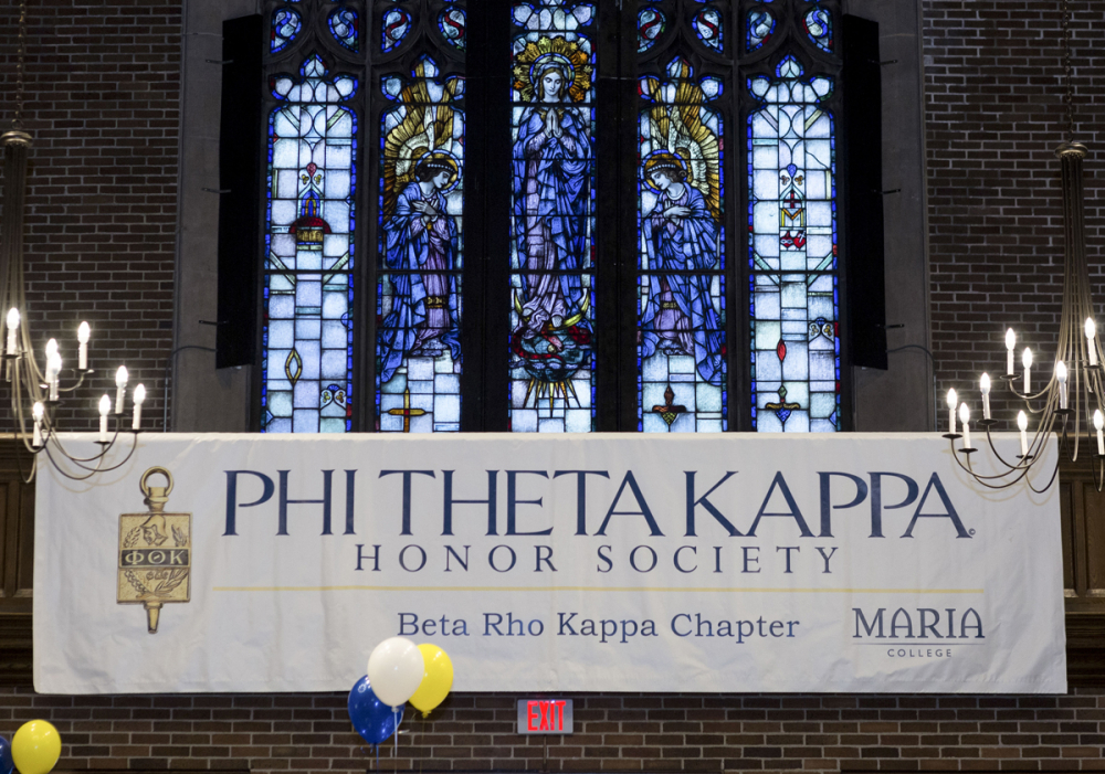 Phi Theta Kappa Induction Ceremony 2019 Maria College