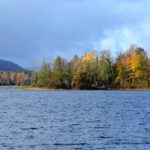 lake view in autumn