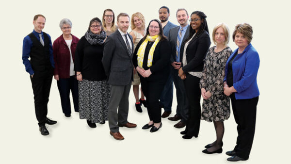 picture of some of the staff at Maria College