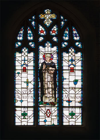 Stained Glass Window: St Albert The Great