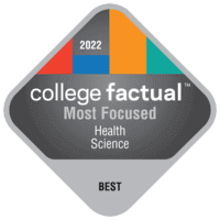 College Factual Badge - health sciences - most focused 2022