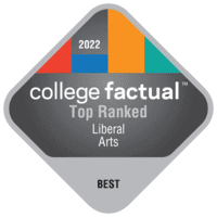 College Factual badge - Liberal Arts - Best 2022