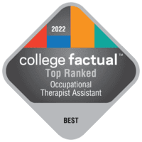 College Factual badge - Top Rated Occupational Therapist Assistant - Best