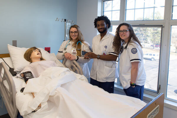 Nursing Students in Nursing Simulation Lab